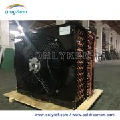 Air cooled condenser for food cabinet