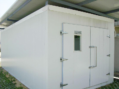 Cold storage room for frozen food