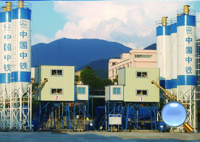 HLS180 Concrete batching plant