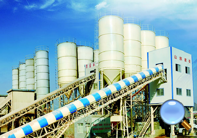 HLS120 concrete batching plant