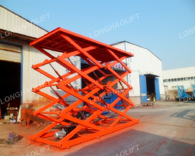 China hydraulic stationaey scissor lift table for sale