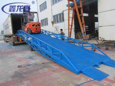 Hot sale container forklift hydraulic dock leveler