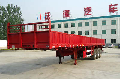 2016 China high- quality 40ft two-axle flatbed semi trailer containersemitrailer, semi trailer