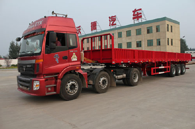 40ft two-axle flatbed semi trailer container semitrailer for sales, semi trailer