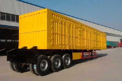 China products good price 40ft two-axle flatbed semi trailer containersemitrailer, semi trailer