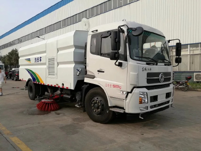 8m3 road sweeper Dongfeng 4*2 road sweeping truck,street sweeper