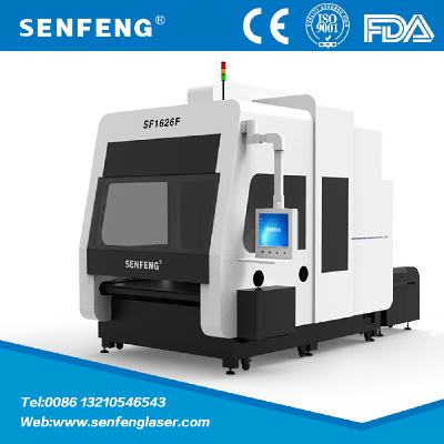 SF1626F garment co2 laser marking machine for fabric cutting