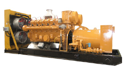 Coal bed gas generator set