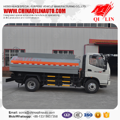2 axles fuel tank truck for diesel/gasoline loading