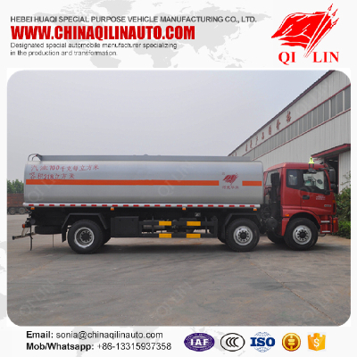 21800L volume oil tank truck for gasoline loading