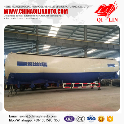 Cheap price 12 meters length bulk cement tanker semi trailer