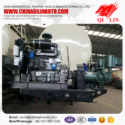 Brand new bulk cement tanker semi trailer with electric engine