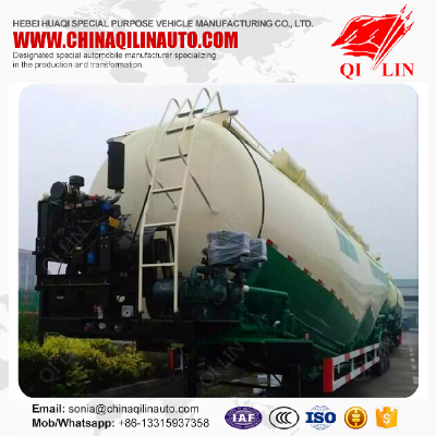 Factory price tanker trailer for bulk powder loading