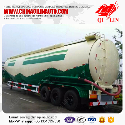 High quality lime powder transport tanker trailer made in China
