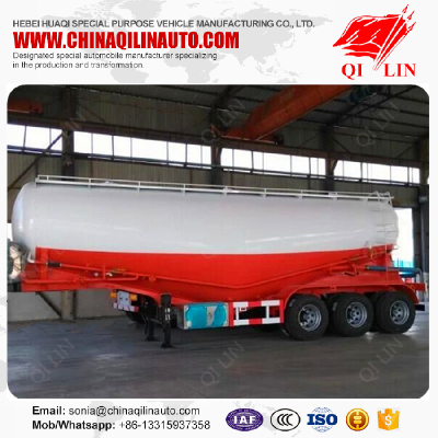 Total weight 40 tons tanker trailer for powder material loading