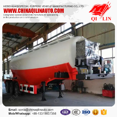 High quality coal ash transport tanker trailer with ABS system