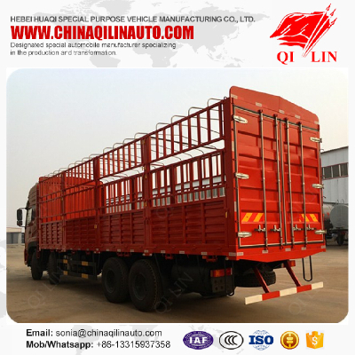 Dongfeng 8*4 storage fence truck for livestock loading