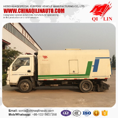 Cheap price 4X2 drive form road sweeping truck