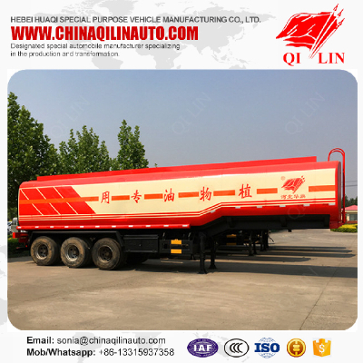 Top quality 40cbm vegetable oil tanker semi trailer