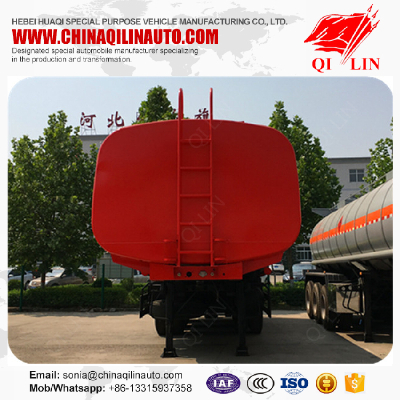 Huaqi manufacture tanker semi trailer for cooking oil transport