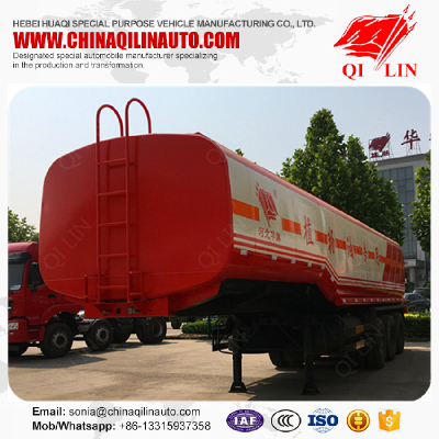 3 axles palm oil transport tanker semi trailer made in China