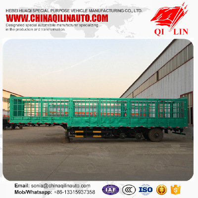 30 / 40 / 50 tons payload breast board fence semi trailer for sale