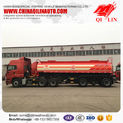 3 axles 18.3cbm sulfuric acid transport tanker semi trailer