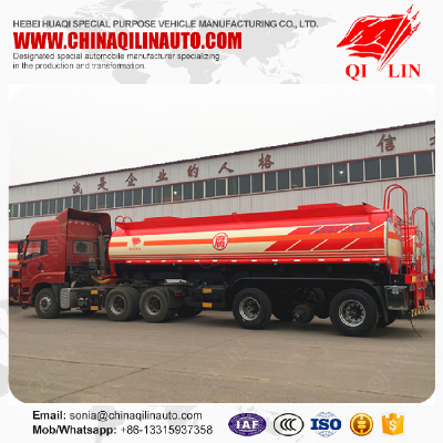 2017 new 20cbm capacity acid tanker semi trailer