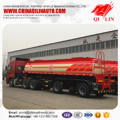 Factory supply cheap price sulfuric acid tanker semi trailer