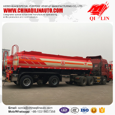 Factory wholesale cheap price sulfuric acid tanker semi trailer