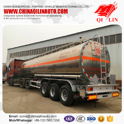 12 wheeler diesel gasoline petrol fuel Tanker semi trailer for sale