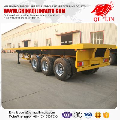 20ft 40ft container Flatbed semi trailer export to Brunei