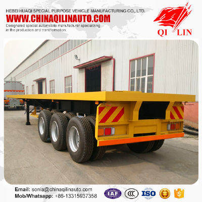 QILIN brand 40ft Flatbed semi trailer made in China