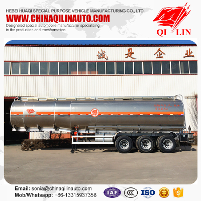 12 wheeler aluminum alloy oil fuel Tanker truck trailer