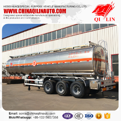 ISO CCC approved tri-axle oil Tanker semi trailer for sale
