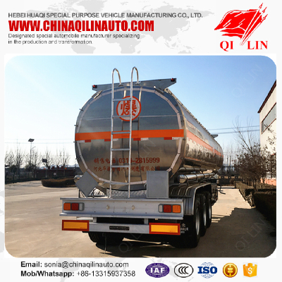 China manufacture 40000 liters aluminum alloy oil Tanker trailer