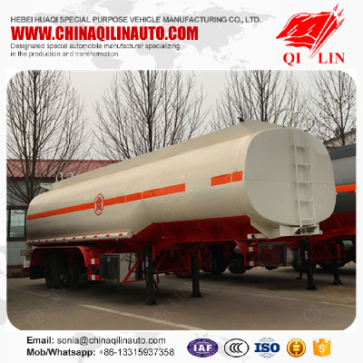 QILIN 3 axles 35cbm edible oil transport Tanker semi trailer