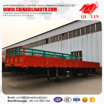 Cheap price ripping fence cargo semi trailer for sale