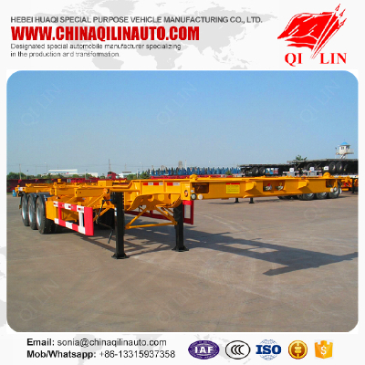 Good quality skeleton semi trailer with CCC ISO certificate