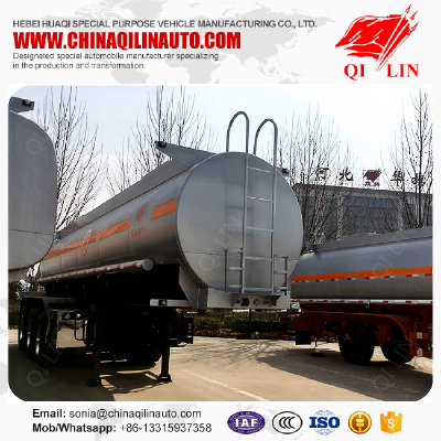 ISO CCC SGS approved dangerous liquids transport tank semi trailer