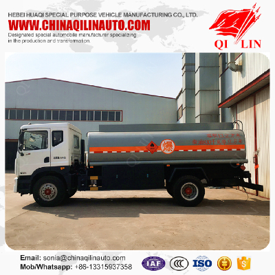 High quality 13cbm diesel tank truck with oil pump