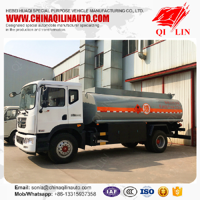 Cheap price 2 axles carbon steel fuel tank truck