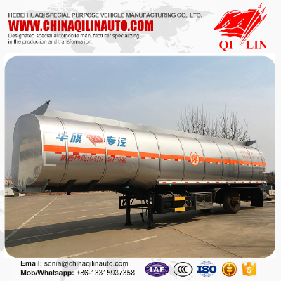 3 axles oil tank semi trailer with single compartment