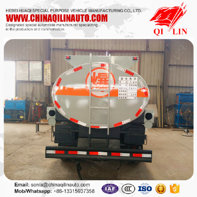 Euro 3 emission right hand drive 5cbm - 10cbm oil refuel tank truck