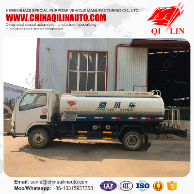 Dongfeng 4X2 4000 liters sprinkler vehicle with Euro 3 emission