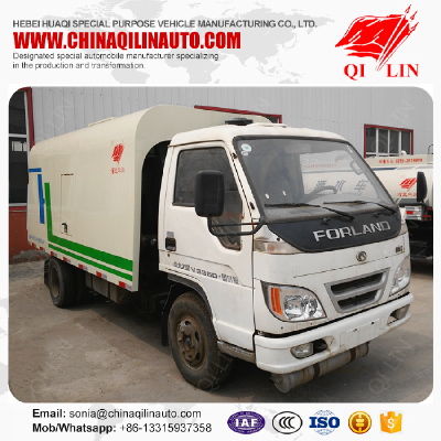 FORLAND 4X2 left hand drive broomer truck for sale