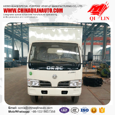 Cheap price 1t payload light cargo mini box truck
