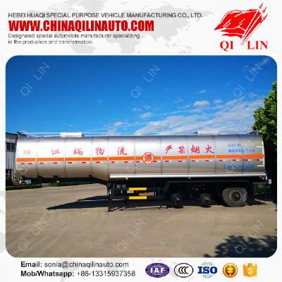 Cheap price 42000 liters chemical liquids tank semi trailer
