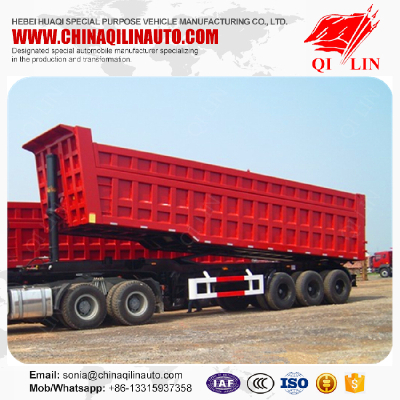 Factory price custom-made wagon tremie semi trailer