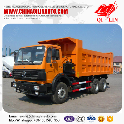 China hot sale 20cbm van rear dump truck for sand transport